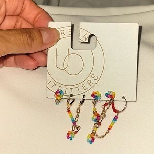 Urban Outfitters Multicolor Beaded Earrings